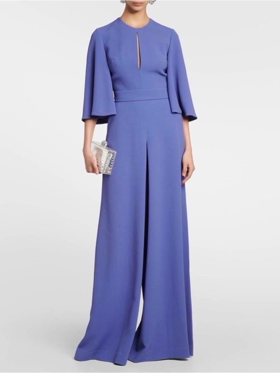 Elie Saab Pants - Elie Saab Crêpe jumpsuit